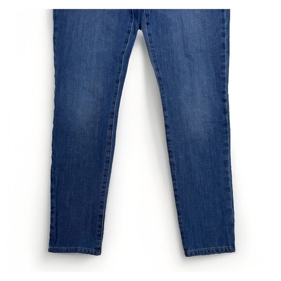 Gap Jeans Womens 30 True Skinny Mid Rise Blue Denim Stretch Measures 30 x 27.5 - Picture 6 of 9